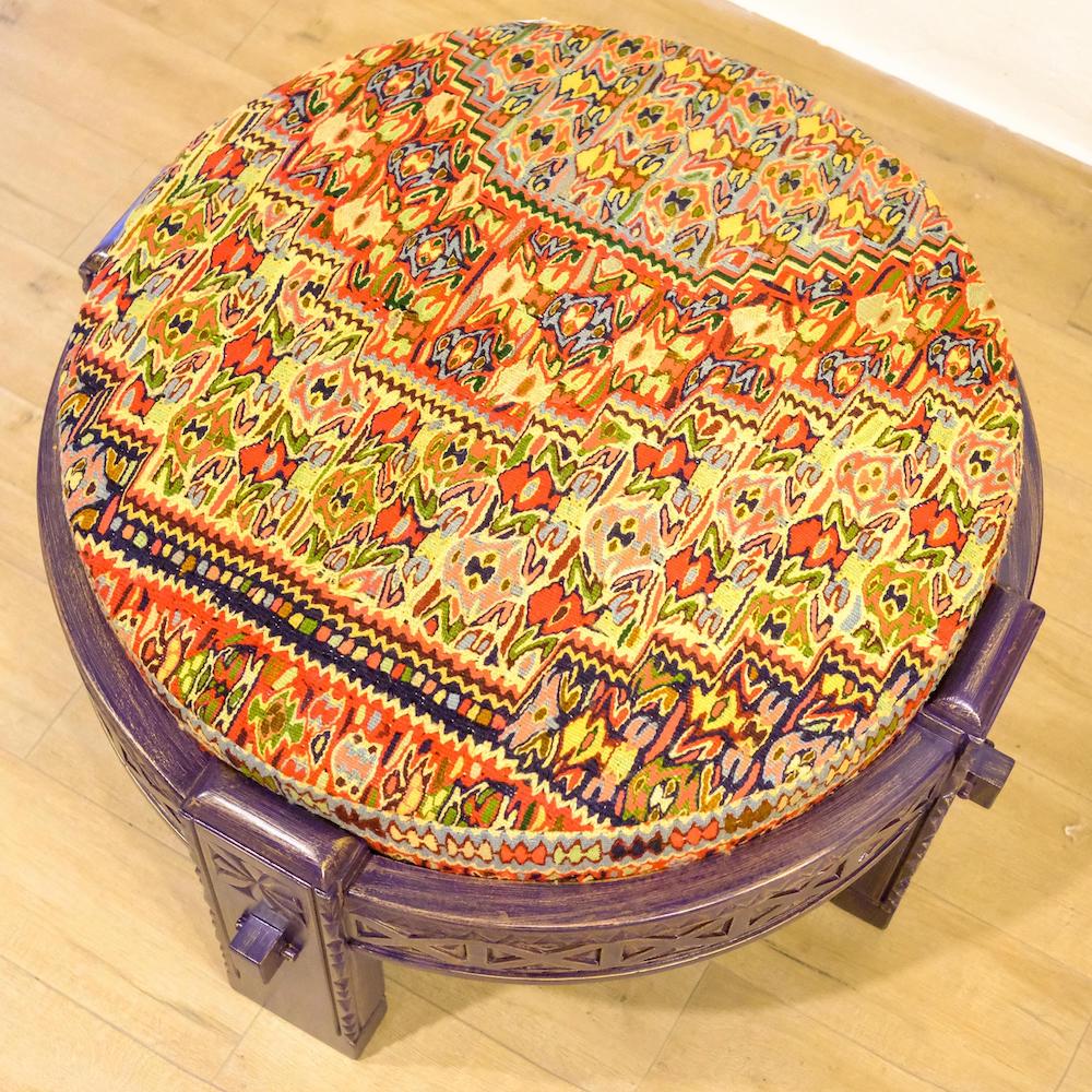 ROUND OTTOMAN