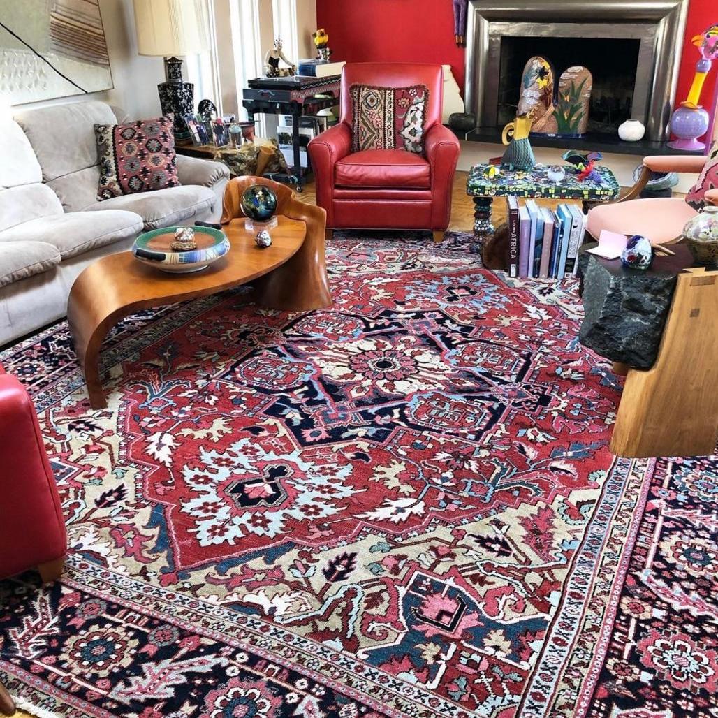Hand-woven oriental rugs – use in interior design