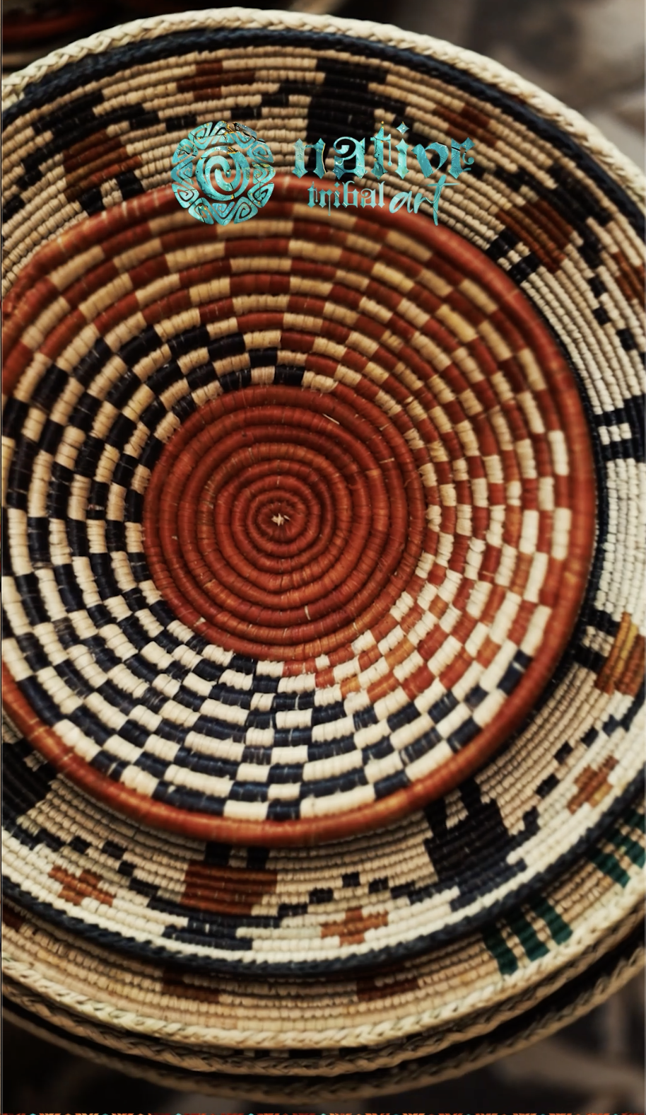 HAND WOVEN NATIVE STYLE BASKETRY